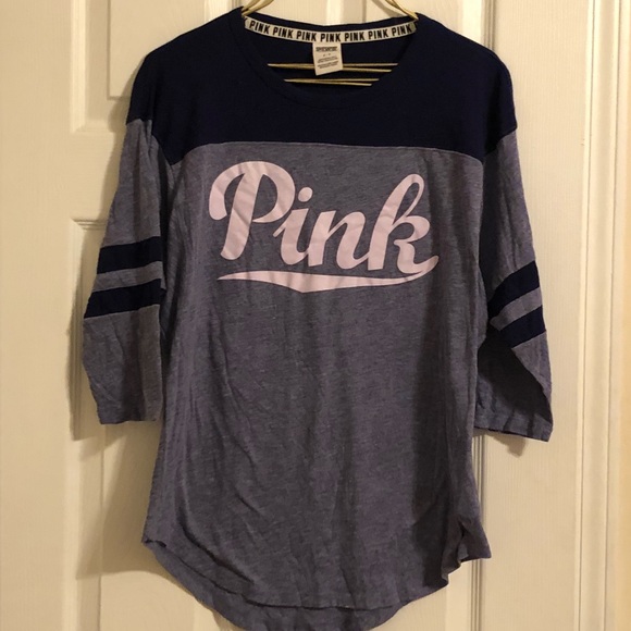 PINK Victoria's Secret Tops - Pink 3/4 sleeve top
